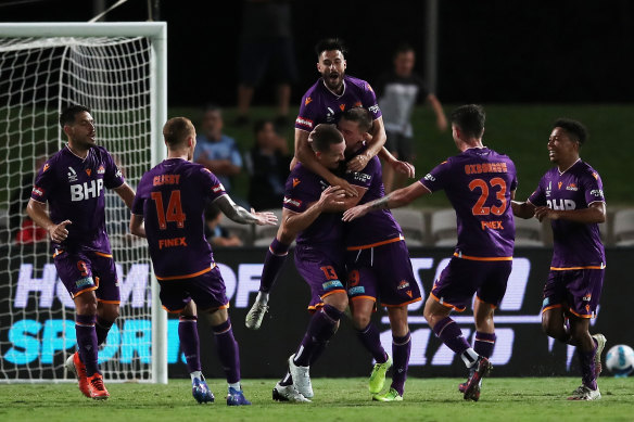 Perth’s A-League Men’s team finished bottom last season.