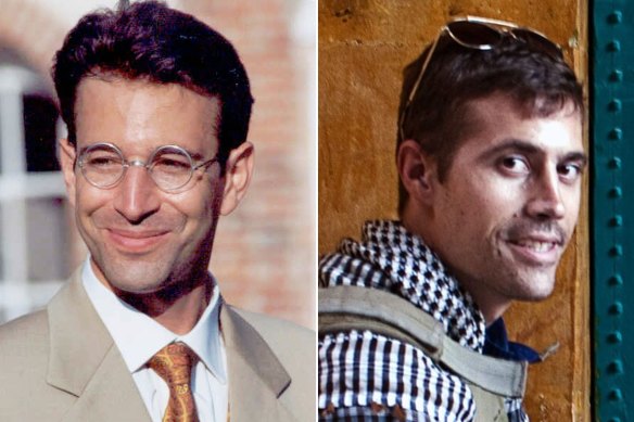 Journalists Daniel Pearl (left) and James Foley were both murdered by their captors.