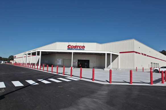 The Costco Wholesale store at Marsden Park opened in 2017.