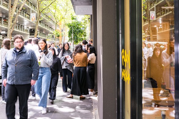 Hector’s Deli draws queues, and is a popular spot in Little Collins’ emerging hospitality hub.
