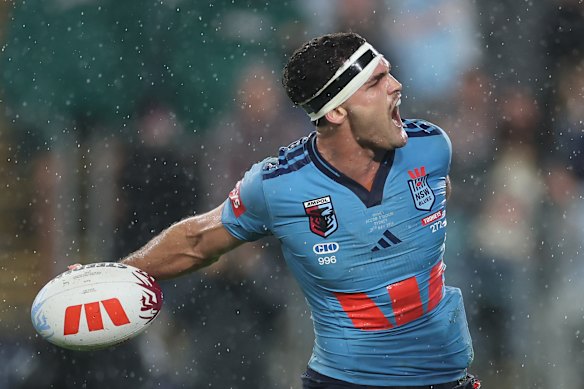Nathan Cleary stood up and took control for NSW when the Blues need him on Wednesday night.