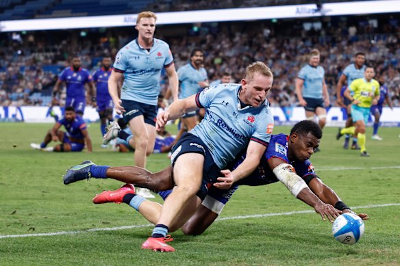 Max Jorgensen’s world-class ability has saved the Waratahs once again