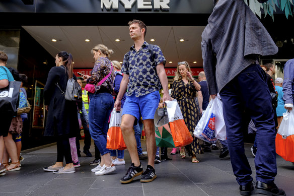 While consumer confidence has dropped people have continued to spend, new data shows.