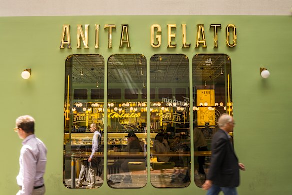 NSW ice-creamery import, Anita Gelato.