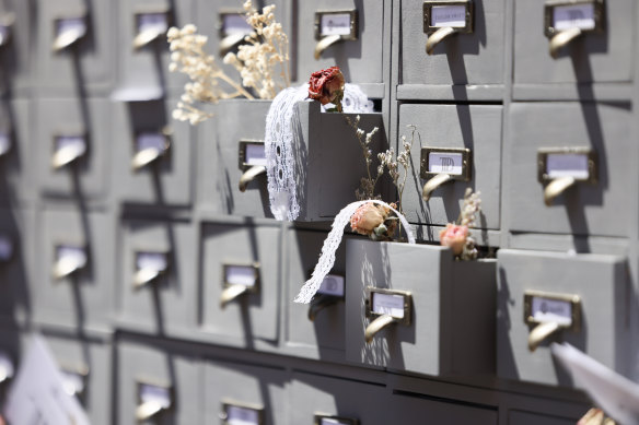 Taylor Swift’s tantalising pop-up library at The Grove in LA.