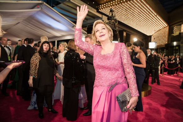 Buttrose at the 2016 Logie Awatds. “If you don’t watch and listen to what is going out, you don’t know what’s going on.”