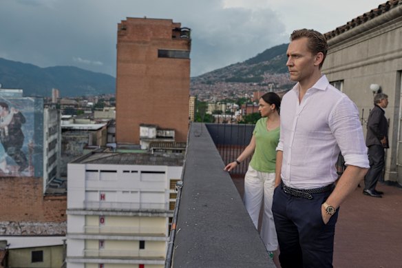 Tom Hiddleston stars as Jonathan Pine in The Night Manager.