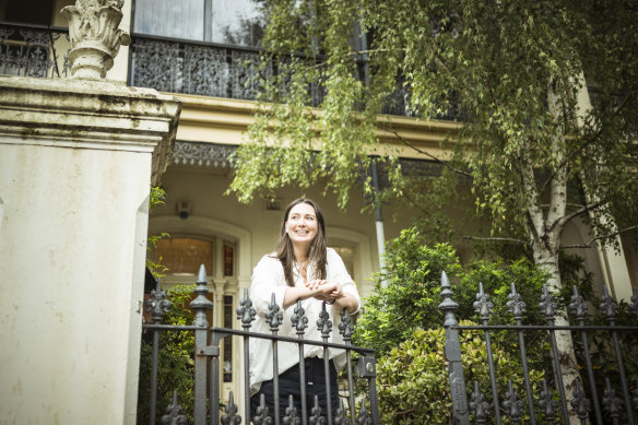 Jacqui Smith, 32, has moved back in with her parents to help her save for a housing deposit. Many of her peers are doing the same.