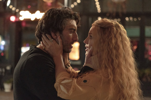 Justin Baldoni (left) plays the abusive love interest of Blake Lively’s character in It Ends with Us, which has been criticised for romancing domestic violence.