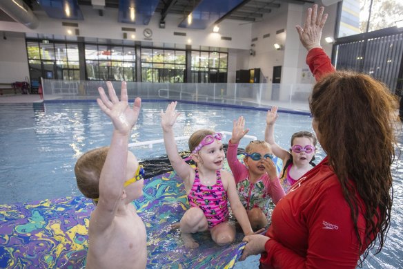 Children are doing too few swimming lessons, or dropping out entirely.