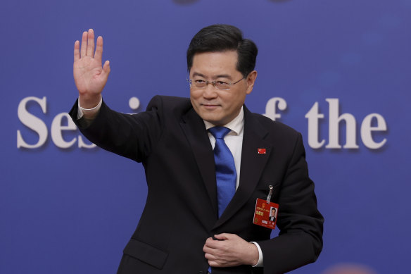 Çin Dışişleri Bakanı Qin Gang.