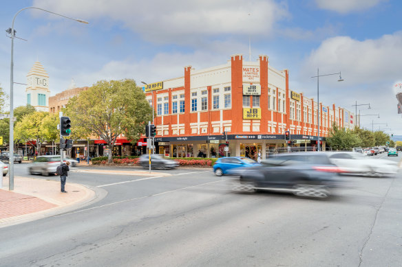 The Mates Centre at 569 Dean Street is back on the market.
