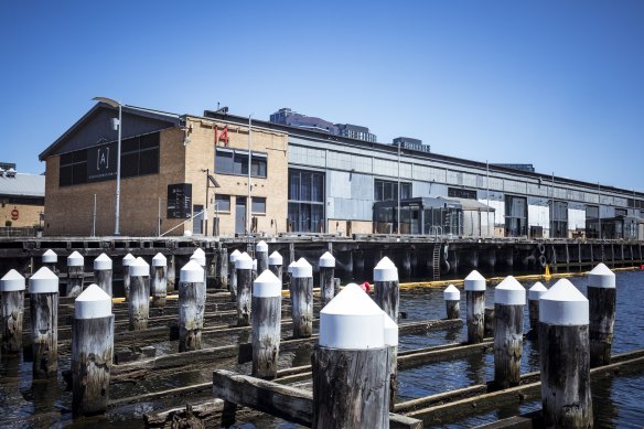 The closed Central Pier pictured in January 2021.