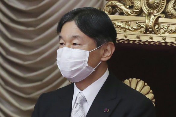 Japan’s Emperor Naruhito is concerned about the Tokyo Olympics.