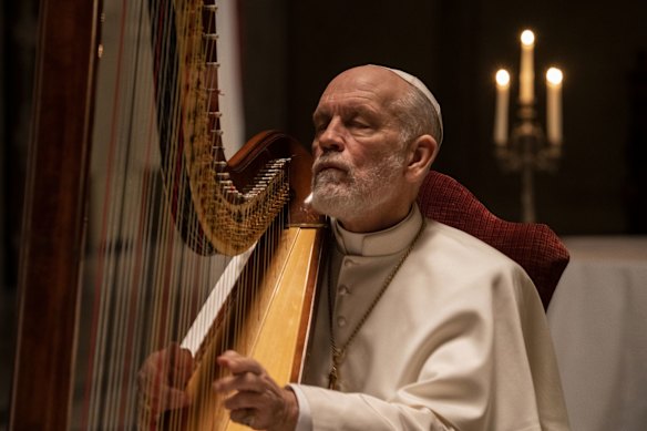 John Malkovich in The New Pope.