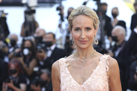 Lady Victoria Hervey at the Cannes film festival, July 9, 2021. 