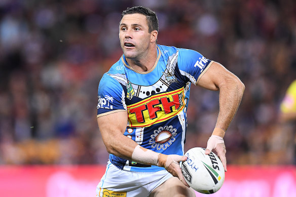 Michael Gordon in action for the Titans in 2018.