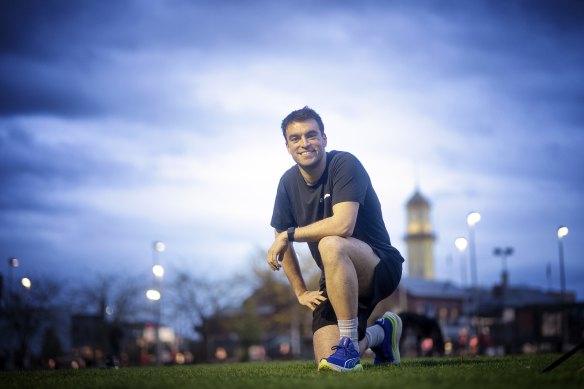 There is both pressure and pleasure in the pursuit of wellbeing for Gian Toscano.