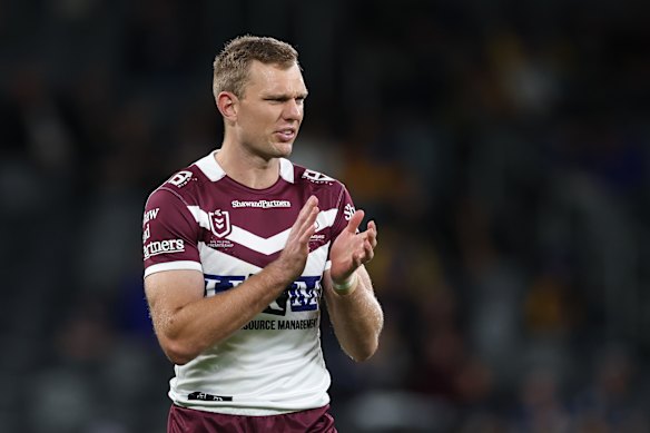 Tom Tbrojevic could miss Manly’s next two games