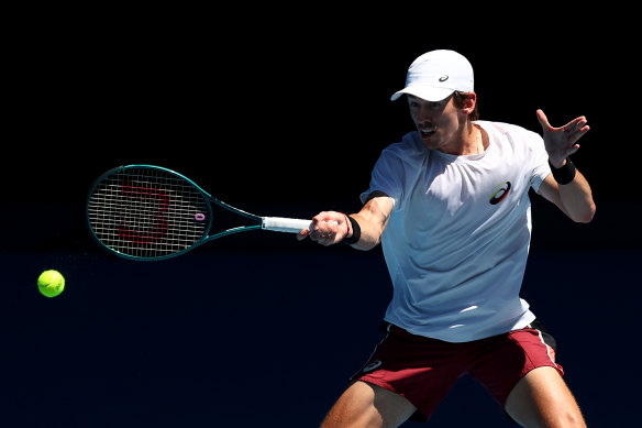 Alex de Minaur is ranked in the world men’s top 10 ahead of the Australian Open.