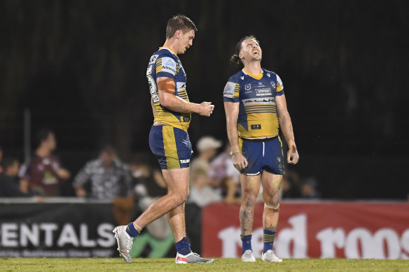 The Eels have hit a form slump just before the finals.