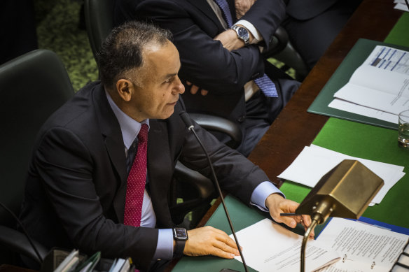 Opposition Leader John Pesutto in parliament on Tuesday.