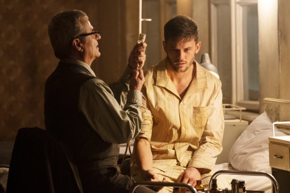Jeremy Irvine plays the American soldier-turned-spy Randolph Bentley in the Bourne spin-off series Treadstone.