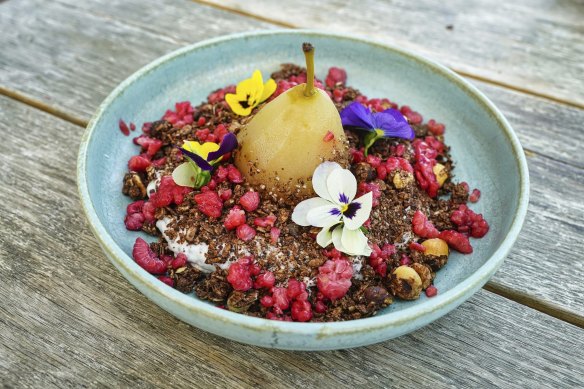 Chia bowl at Mammoth Cafe.