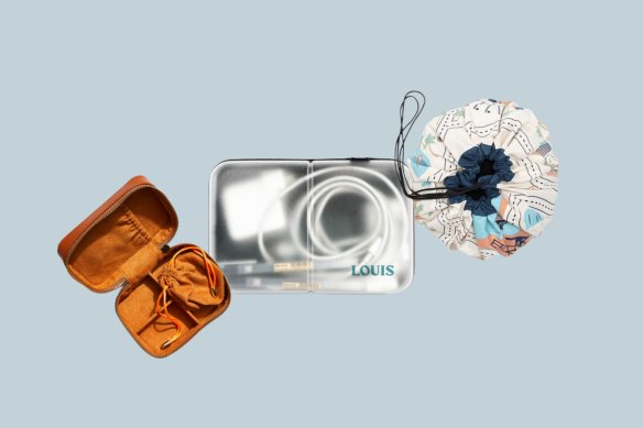 Mon Purse Jewellery Case; July Tech Kit; Play&Go Toy Storage Bag. 