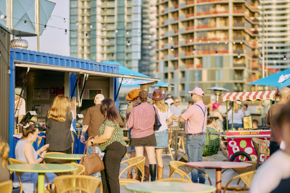 Moon Dog Wild West is spacious and laidback.