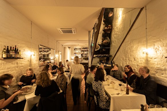 Bistra is housed in a charming two-storey terrace on Elgin Street in Carlton. 