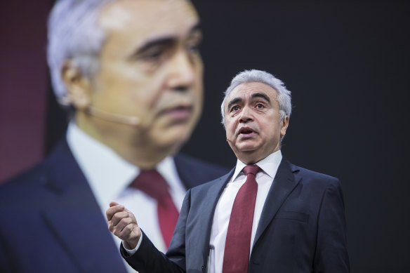 International Energy Agency executive director Fatih Birol. 