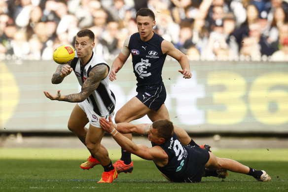 The Magpies and Blues will meet twice  again in 2023.