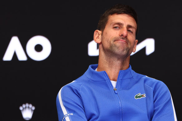 Novak Djokovic remains the face of the men’s game.