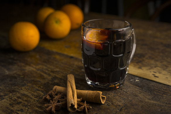 Mulled wine.