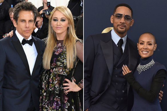 Ben Stiller and Christine Taylor last month reunited after a five-year hiatus, while Will Smith and Jada Pinkett Smith decided only to come back together once they found happiness independently.