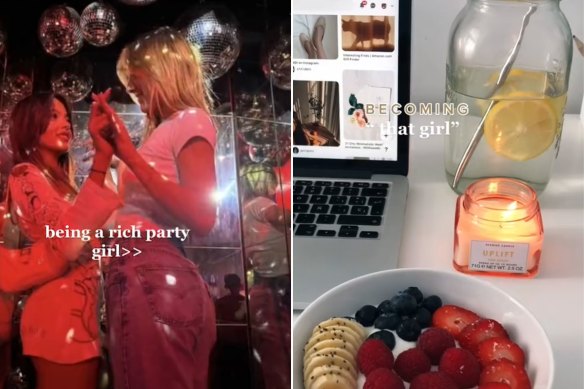 “Party” and “That girl” are amongst a slew of ‘girl’ trends on TikTok.