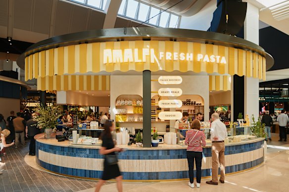 A pasta bar at Chadstone Market Pavilion. Fancy? Sure. 