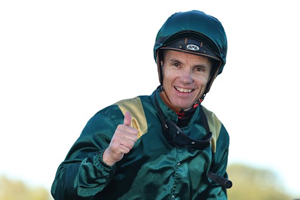 Leading jockey Tim Clark.