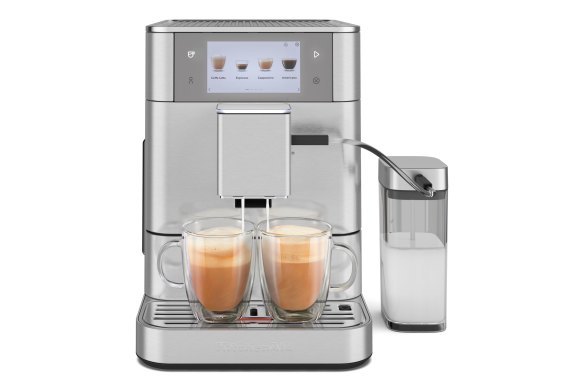 The KitchenAid KF8 espresso machine.