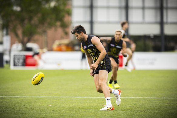 Trent Cotchin has stepped down as captain.
