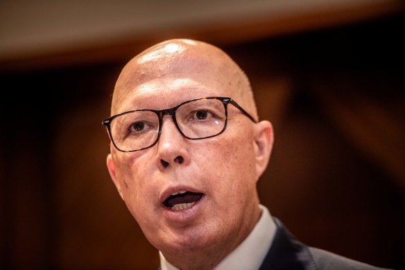Opposition Leader Peter Dutton 