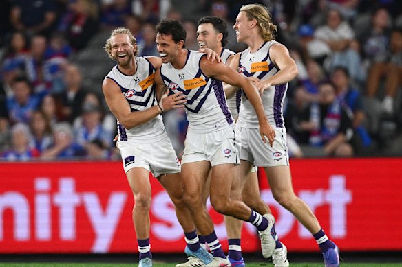 The Dockers are in hot form, with a seven-win streak putting them second on the ladder by percentage.
