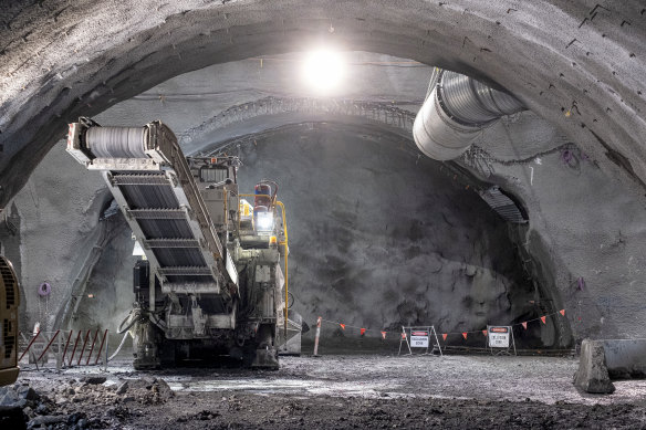 The boring work has been going on for months.