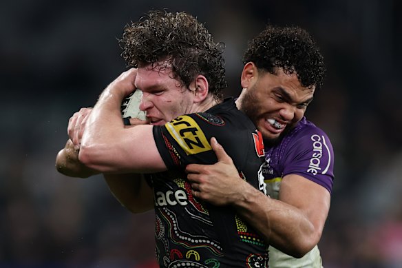 Liam Martin returned to the field.