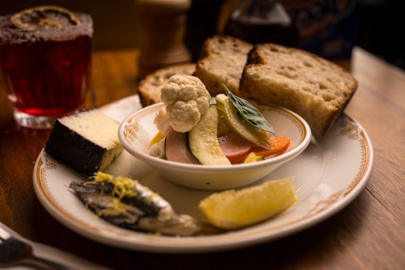 The Times’ snack plate.