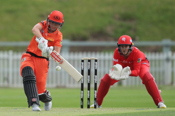 Beth Mooney was unbeaten in Perth's DLS win against the Renegades.