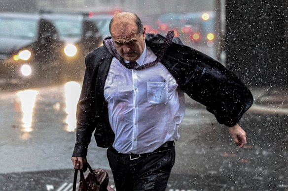 Braving the rain: What else can you do?