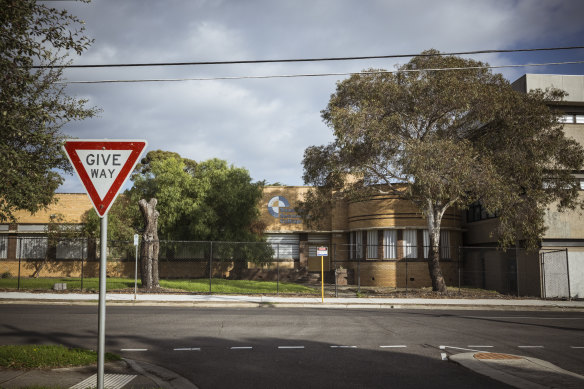 The former Sunshine Technical School was saved by community members from a planned  demolition  in 2020.