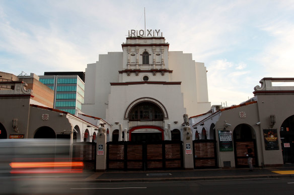 The Roxy, which dates from 1929, has heritage significance as a rare example of an interwar picture palace.